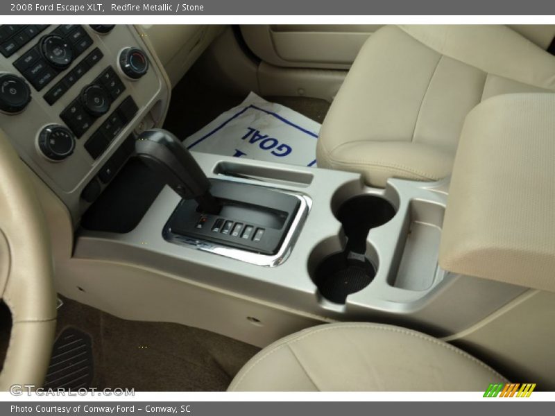 Redfire Metallic / Stone 2008 Ford Escape XLT