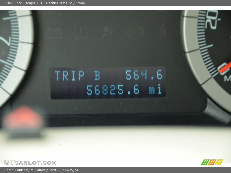 Redfire Metallic / Stone 2008 Ford Escape XLT