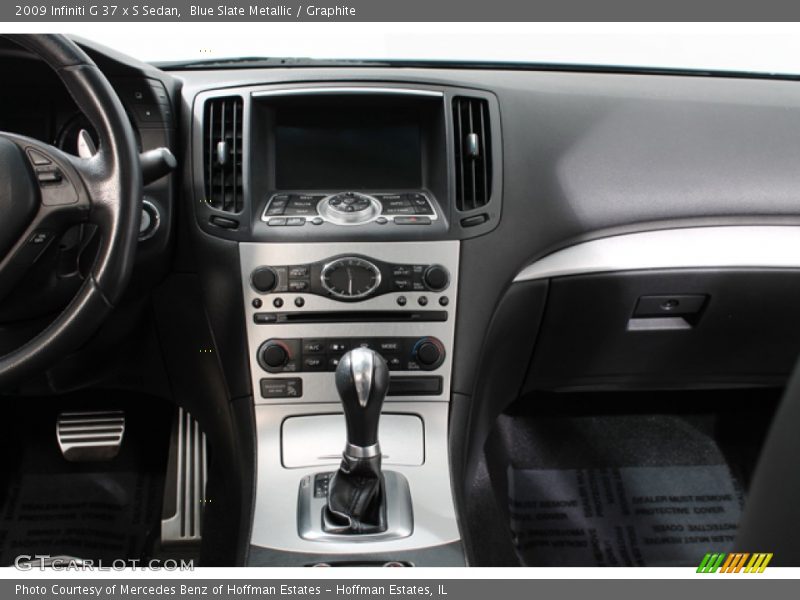 Blue Slate Metallic / Graphite 2009 Infiniti G 37 x S Sedan