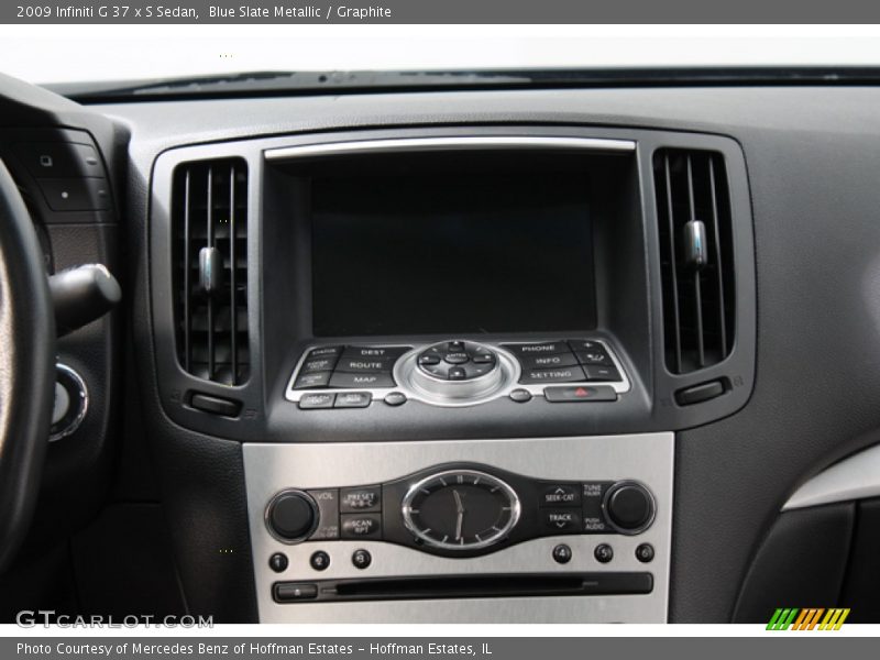 Blue Slate Metallic / Graphite 2009 Infiniti G 37 x S Sedan