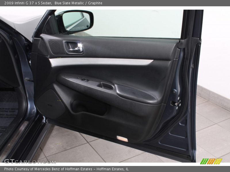 Blue Slate Metallic / Graphite 2009 Infiniti G 37 x S Sedan