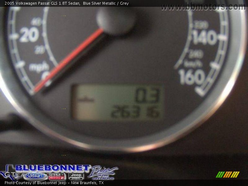 Blue Silver Metallic / Grey 2005 Volkswagen Passat GLS 1.8T Sedan