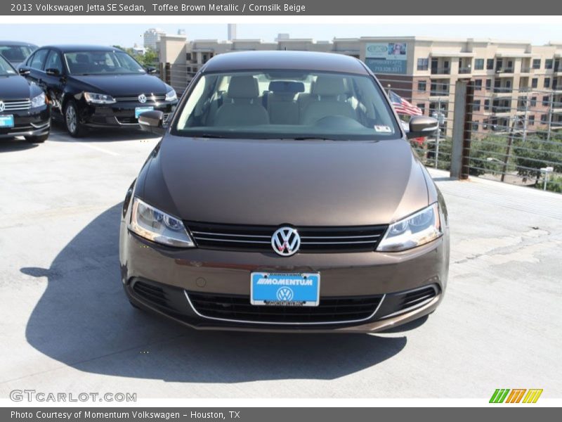 Toffee Brown Metallic / Cornsilk Beige 2013 Volkswagen Jetta SE Sedan