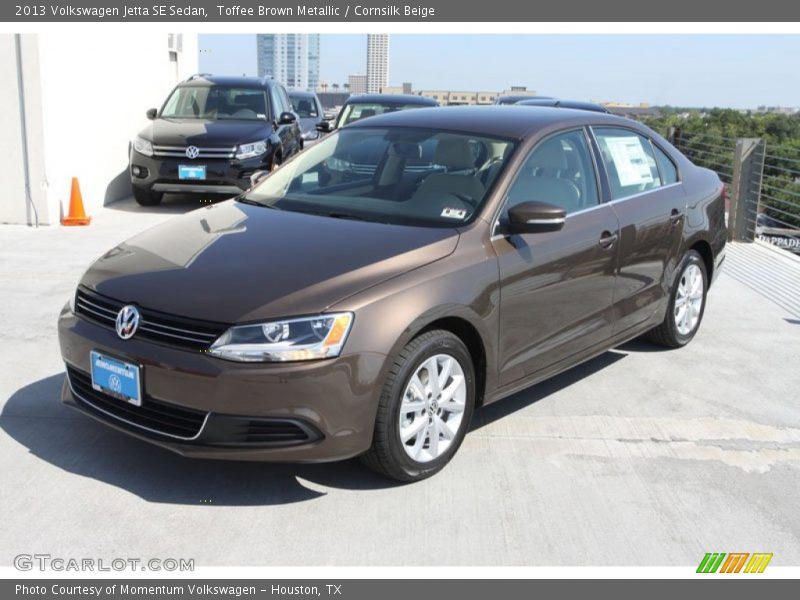 Toffee Brown Metallic / Cornsilk Beige 2013 Volkswagen Jetta SE Sedan