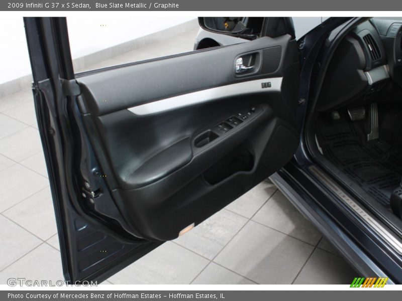 Blue Slate Metallic / Graphite 2009 Infiniti G 37 x S Sedan