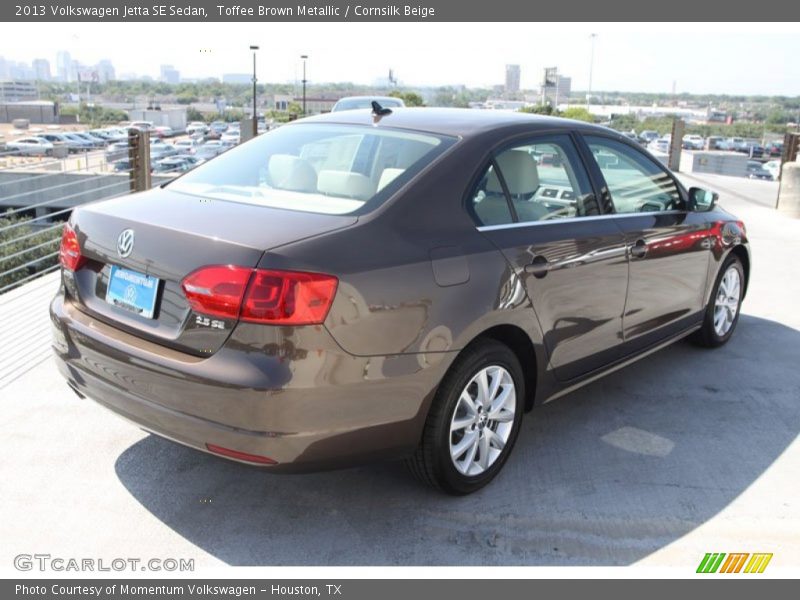 Toffee Brown Metallic / Cornsilk Beige 2013 Volkswagen Jetta SE Sedan