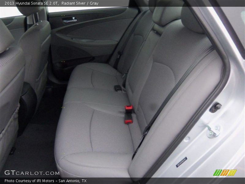 Radiant Silver / Gray 2013 Hyundai Sonata SE 2.0T