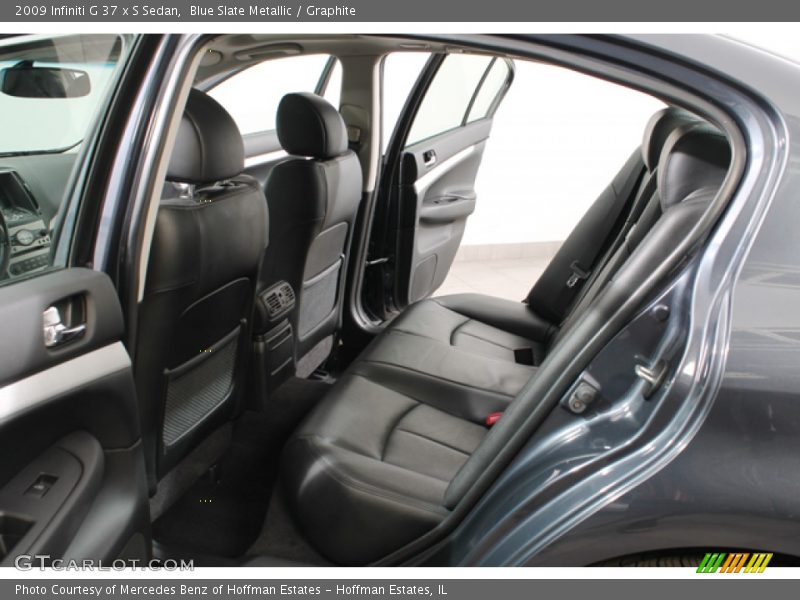 Blue Slate Metallic / Graphite 2009 Infiniti G 37 x S Sedan
