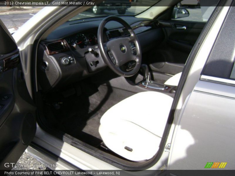 Gold Mist Metallic / Gray 2012 Chevrolet Impala LT