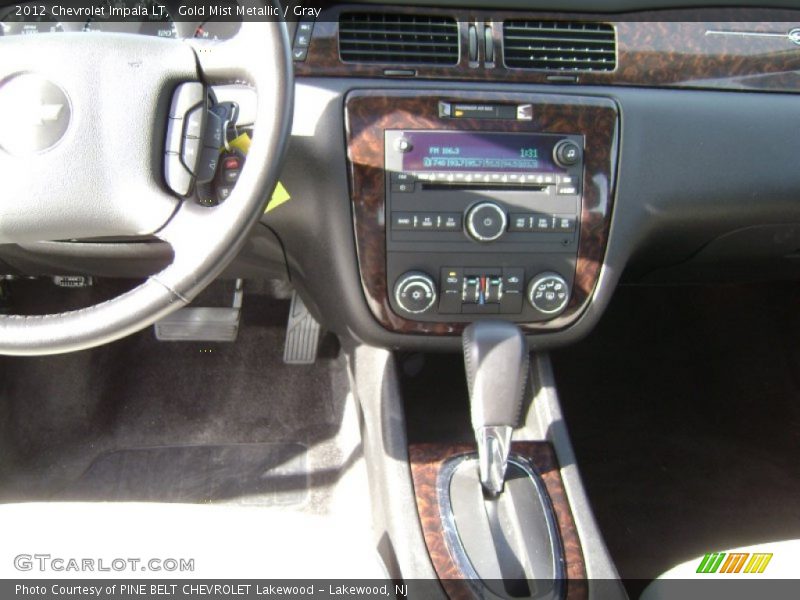 Gold Mist Metallic / Gray 2012 Chevrolet Impala LT