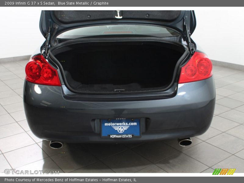 Blue Slate Metallic / Graphite 2009 Infiniti G 37 x S Sedan