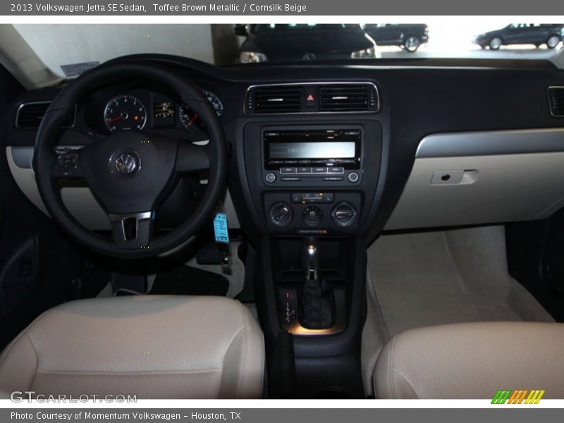 Toffee Brown Metallic / Cornsilk Beige 2013 Volkswagen Jetta SE Sedan