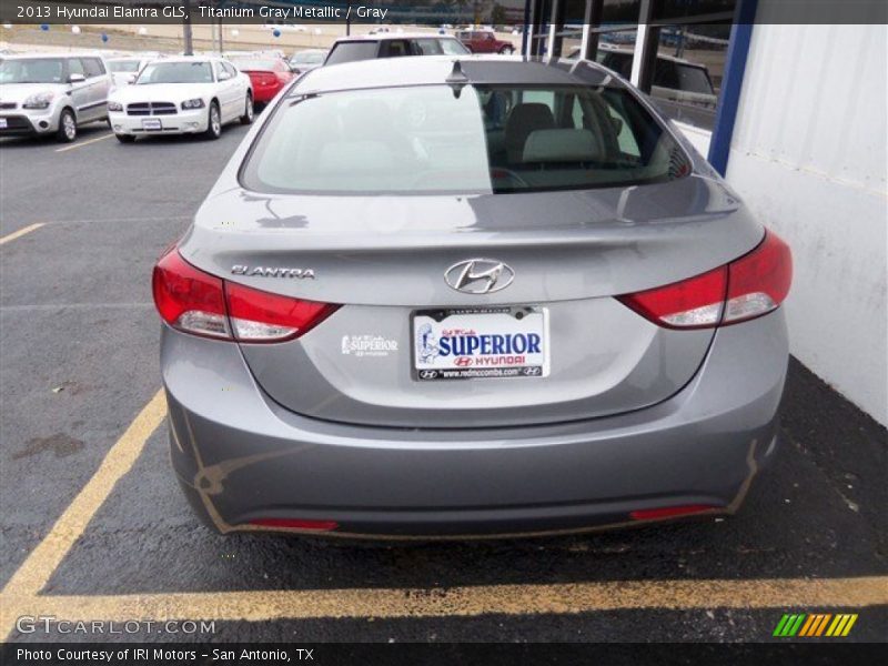 Titanium Gray Metallic / Gray 2013 Hyundai Elantra GLS