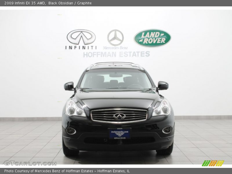 Black Obsidian / Graphite 2009 Infiniti EX 35 AWD