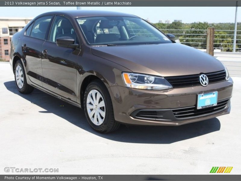 Toffee Brown Metallic / Latte Macchiato 2013 Volkswagen Jetta S Sedan