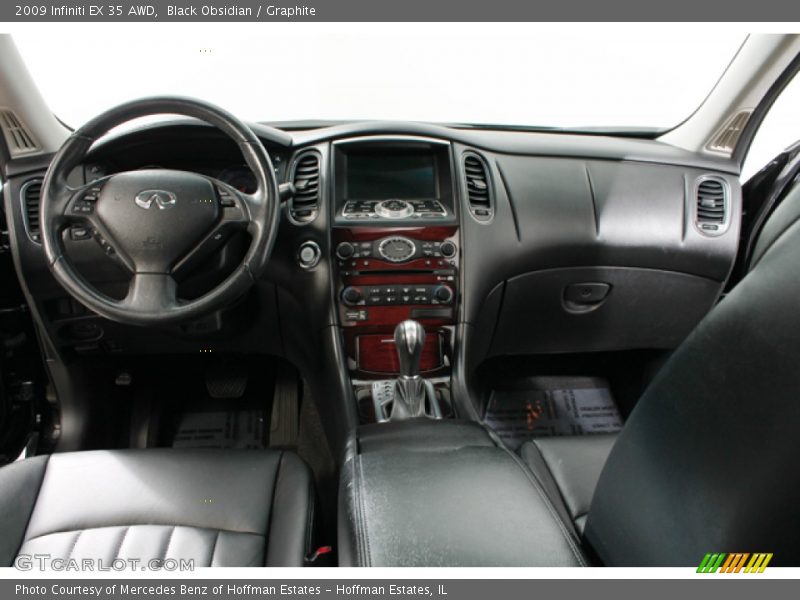Black Obsidian / Graphite 2009 Infiniti EX 35 AWD