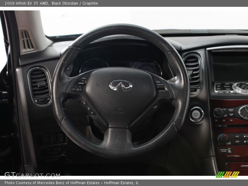 Black Obsidian / Graphite 2009 Infiniti EX 35 AWD