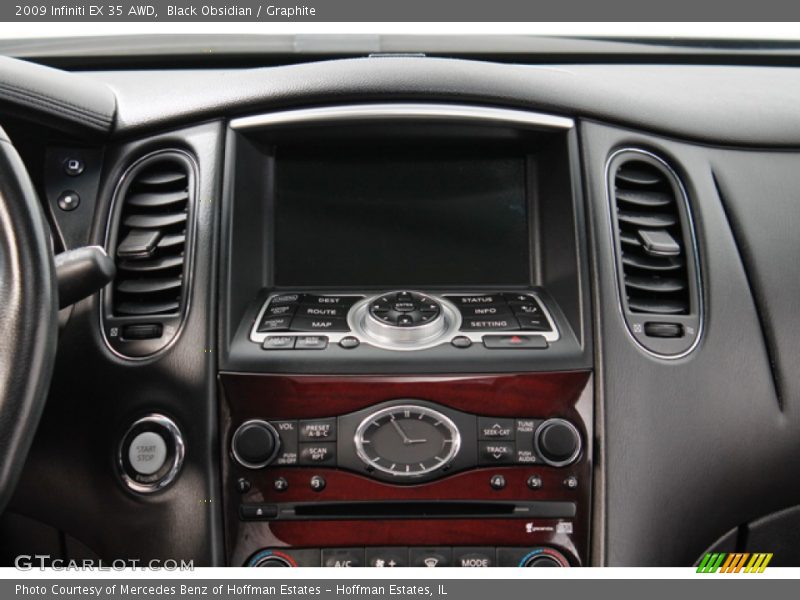 Black Obsidian / Graphite 2009 Infiniti EX 35 AWD