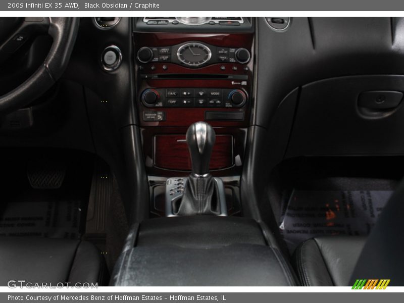 Black Obsidian / Graphite 2009 Infiniti EX 35 AWD