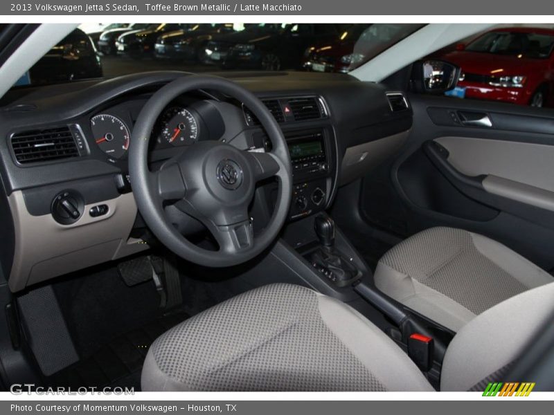 Toffee Brown Metallic / Latte Macchiato 2013 Volkswagen Jetta S Sedan