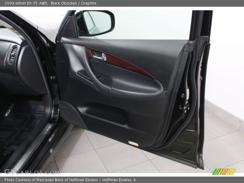 Black Obsidian / Graphite 2009 Infiniti EX 35 AWD