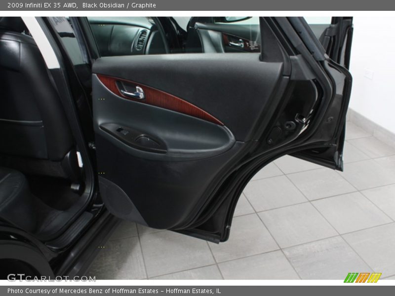 Black Obsidian / Graphite 2009 Infiniti EX 35 AWD