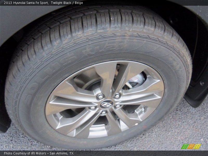 Twilight Black / Beige 2013 Hyundai Santa Fe Sport