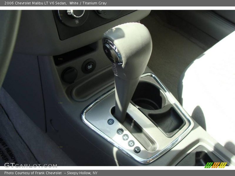 White / Titanium Gray 2006 Chevrolet Malibu LT V6 Sedan