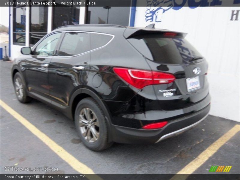 Twilight Black / Beige 2013 Hyundai Santa Fe Sport
