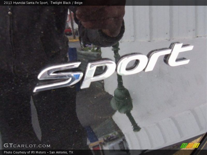Twilight Black / Beige 2013 Hyundai Santa Fe Sport