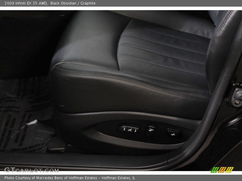 Black Obsidian / Graphite 2009 Infiniti EX 35 AWD