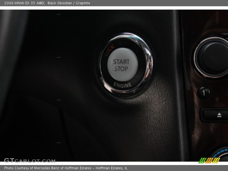 Black Obsidian / Graphite 2009 Infiniti EX 35 AWD