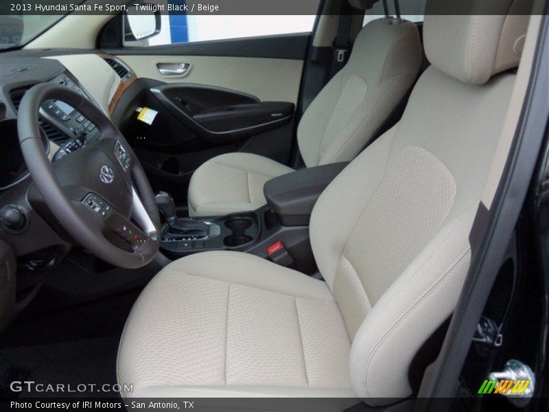 Twilight Black / Beige 2013 Hyundai Santa Fe Sport