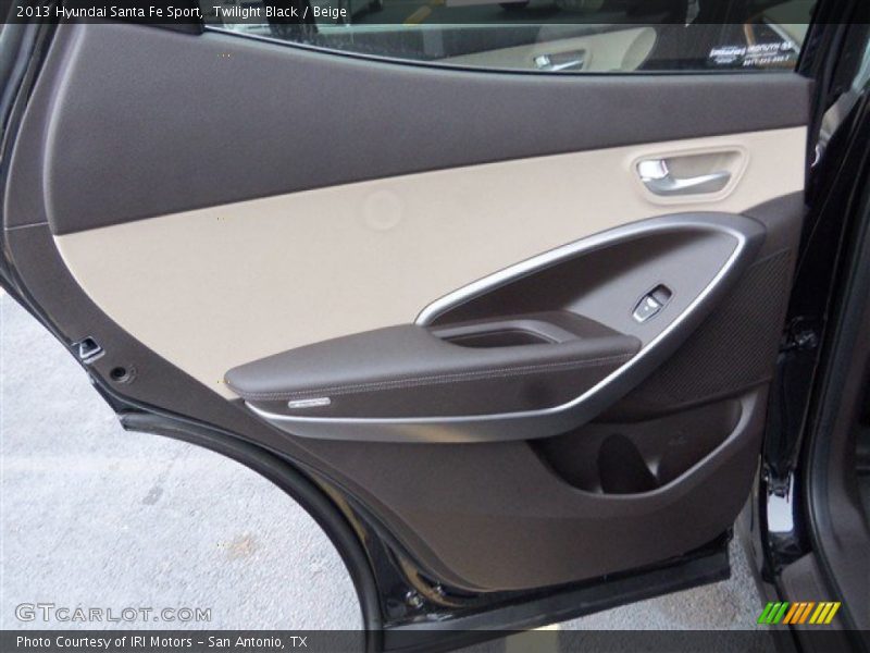 Twilight Black / Beige 2013 Hyundai Santa Fe Sport