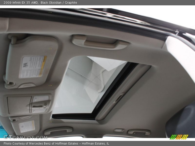 Black Obsidian / Graphite 2009 Infiniti EX 35 AWD