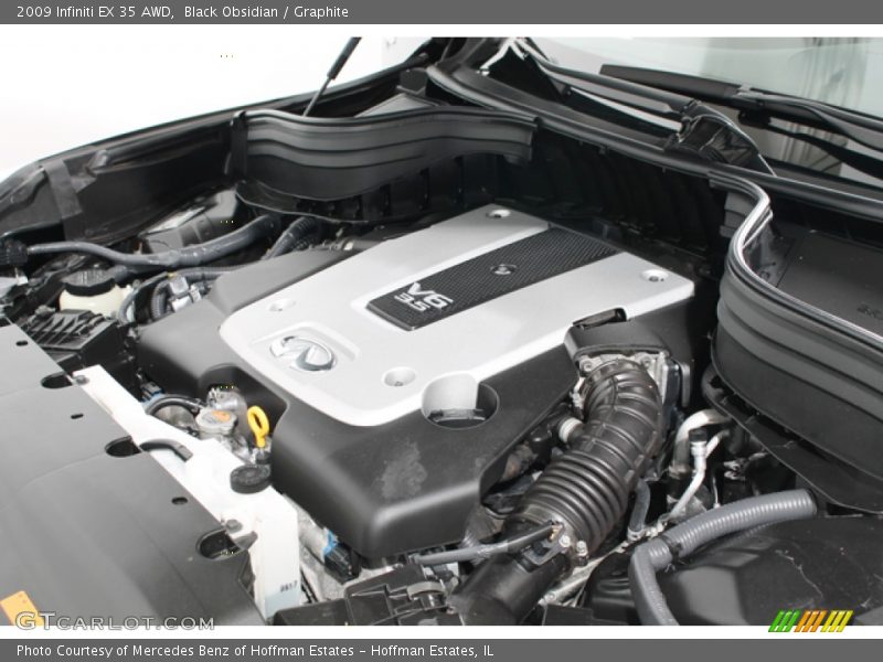 Black Obsidian / Graphite 2009 Infiniti EX 35 AWD