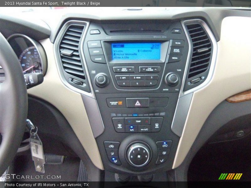 Twilight Black / Beige 2013 Hyundai Santa Fe Sport