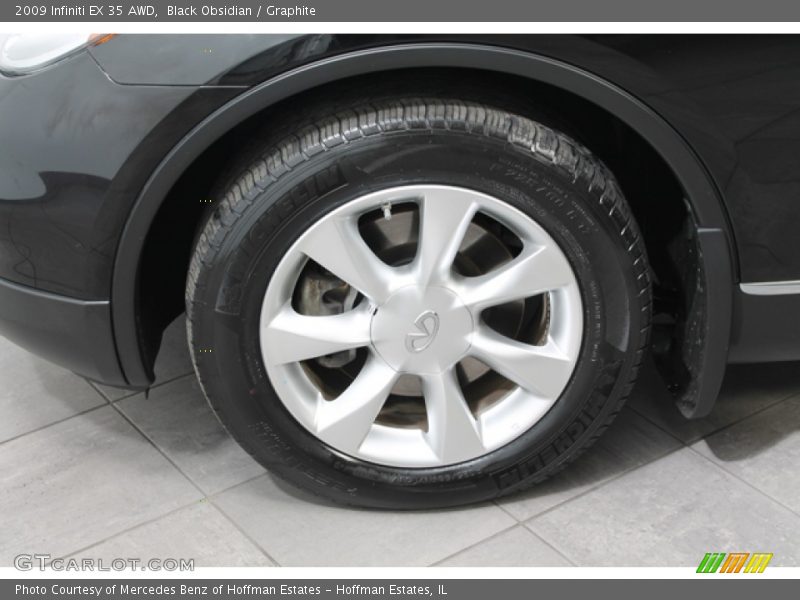 Black Obsidian / Graphite 2009 Infiniti EX 35 AWD