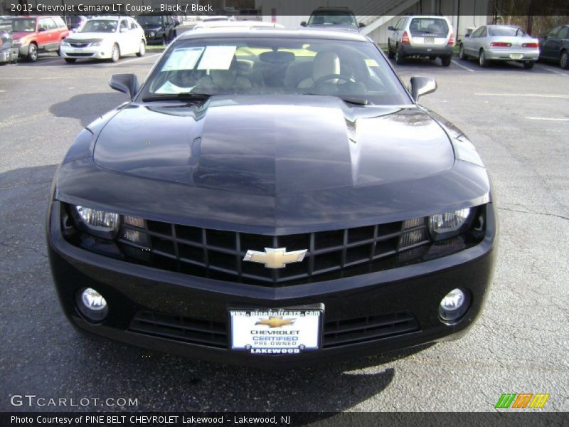 Black / Black 2012 Chevrolet Camaro LT Coupe