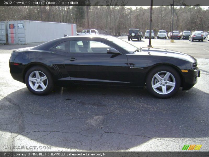 Black / Black 2012 Chevrolet Camaro LT Coupe