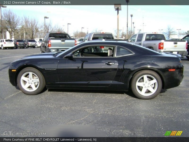 Black / Black 2012 Chevrolet Camaro LT Coupe