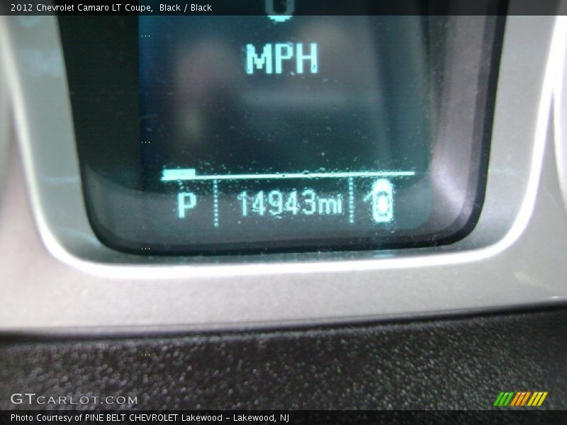 Black / Black 2012 Chevrolet Camaro LT Coupe
