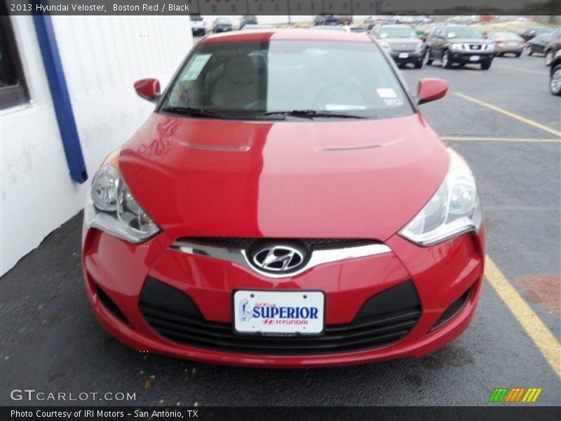 Boston Red / Black 2013 Hyundai Veloster