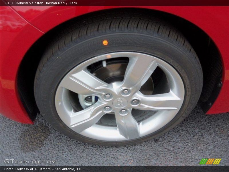 Boston Red / Black 2013 Hyundai Veloster