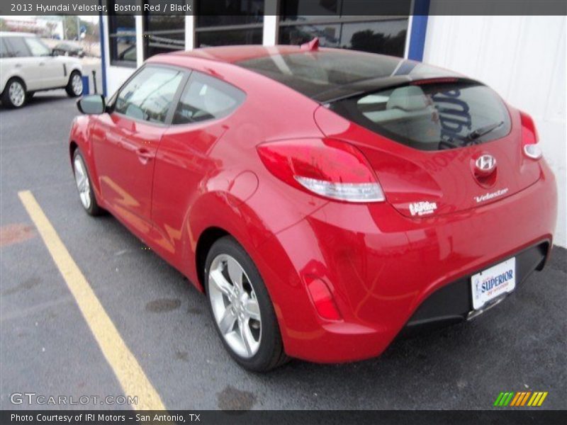 Boston Red / Black 2013 Hyundai Veloster