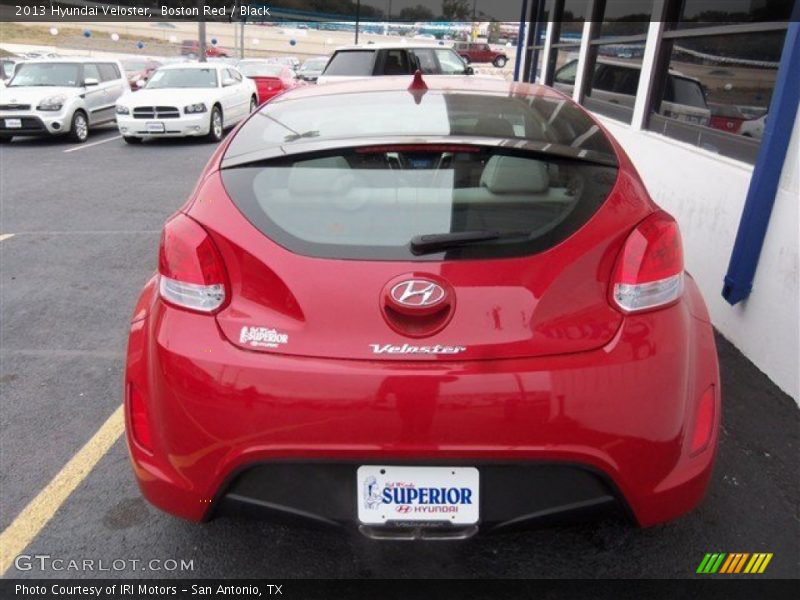 Boston Red / Black 2013 Hyundai Veloster