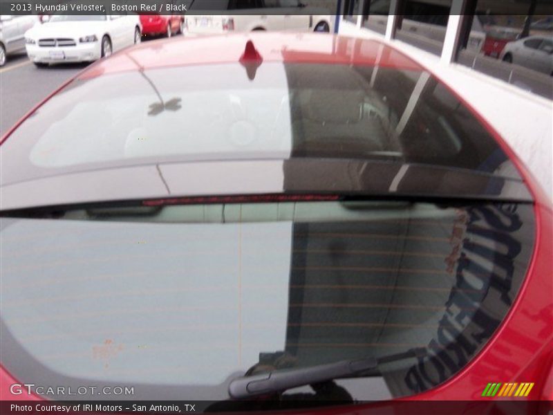 Boston Red / Black 2013 Hyundai Veloster