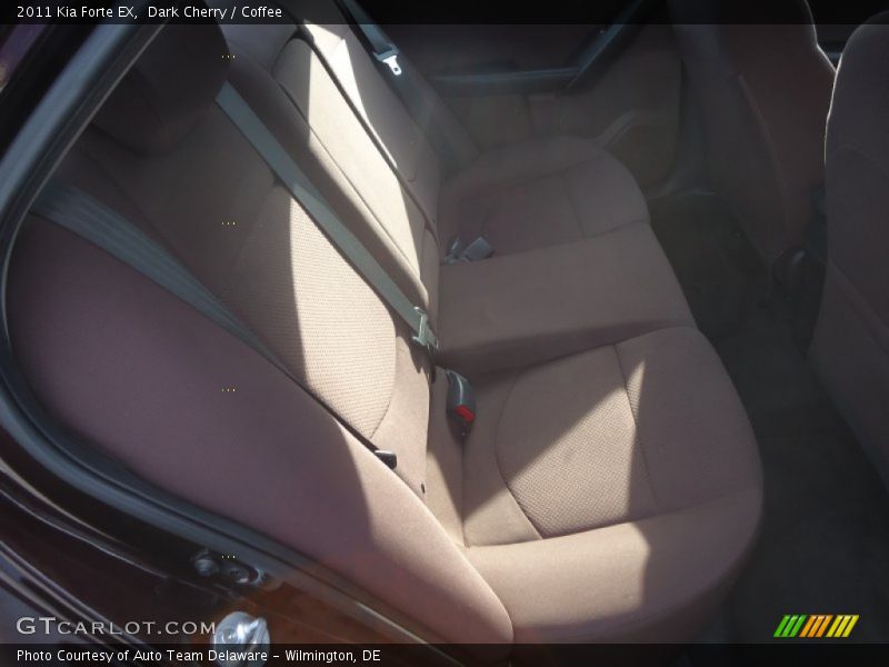 Dark Cherry / Coffee 2011 Kia Forte EX