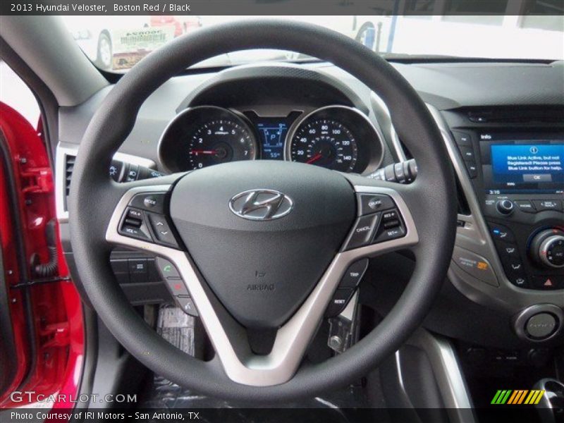 Boston Red / Black 2013 Hyundai Veloster