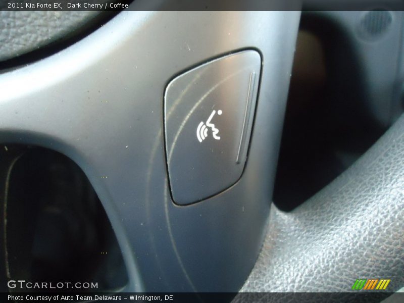 Dark Cherry / Coffee 2011 Kia Forte EX